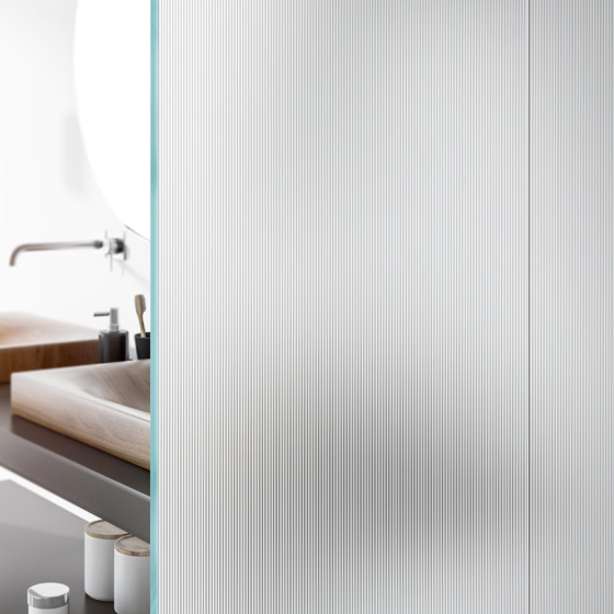 Parete in vetro texturizzato Madras® Millerighe per bagno. 04-utilizzi-texturizzati-millerighe-pareti-bagno-thmb.jpg