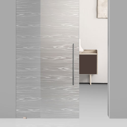 Porta in vetro Madras® Rovere